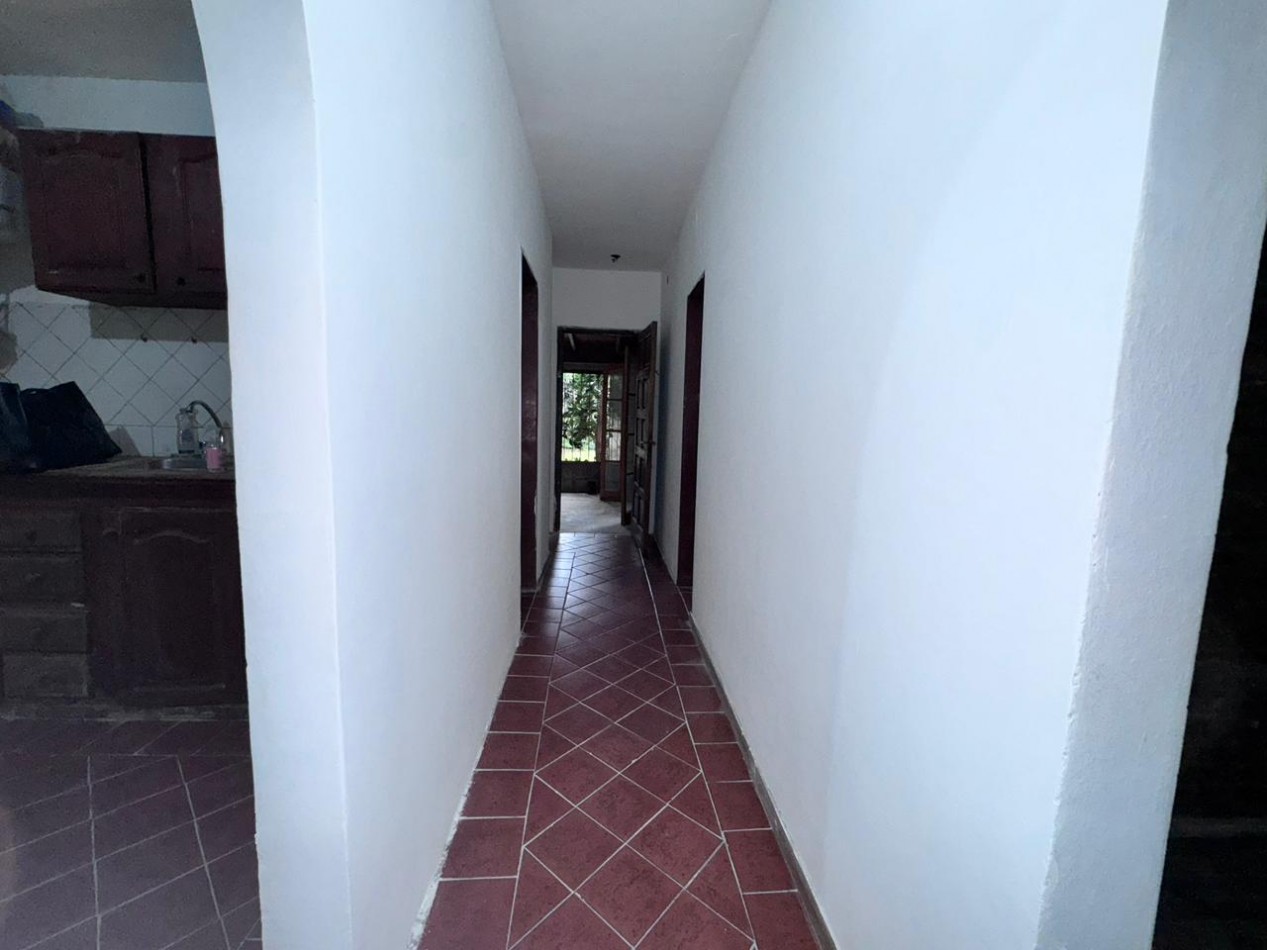 CASA 3 AMBIENTES CON GRAN PARQUE